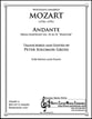 Symphony No. 35, Haffnner K. 385 - Andante for Violin and Piano P.O.D. cover